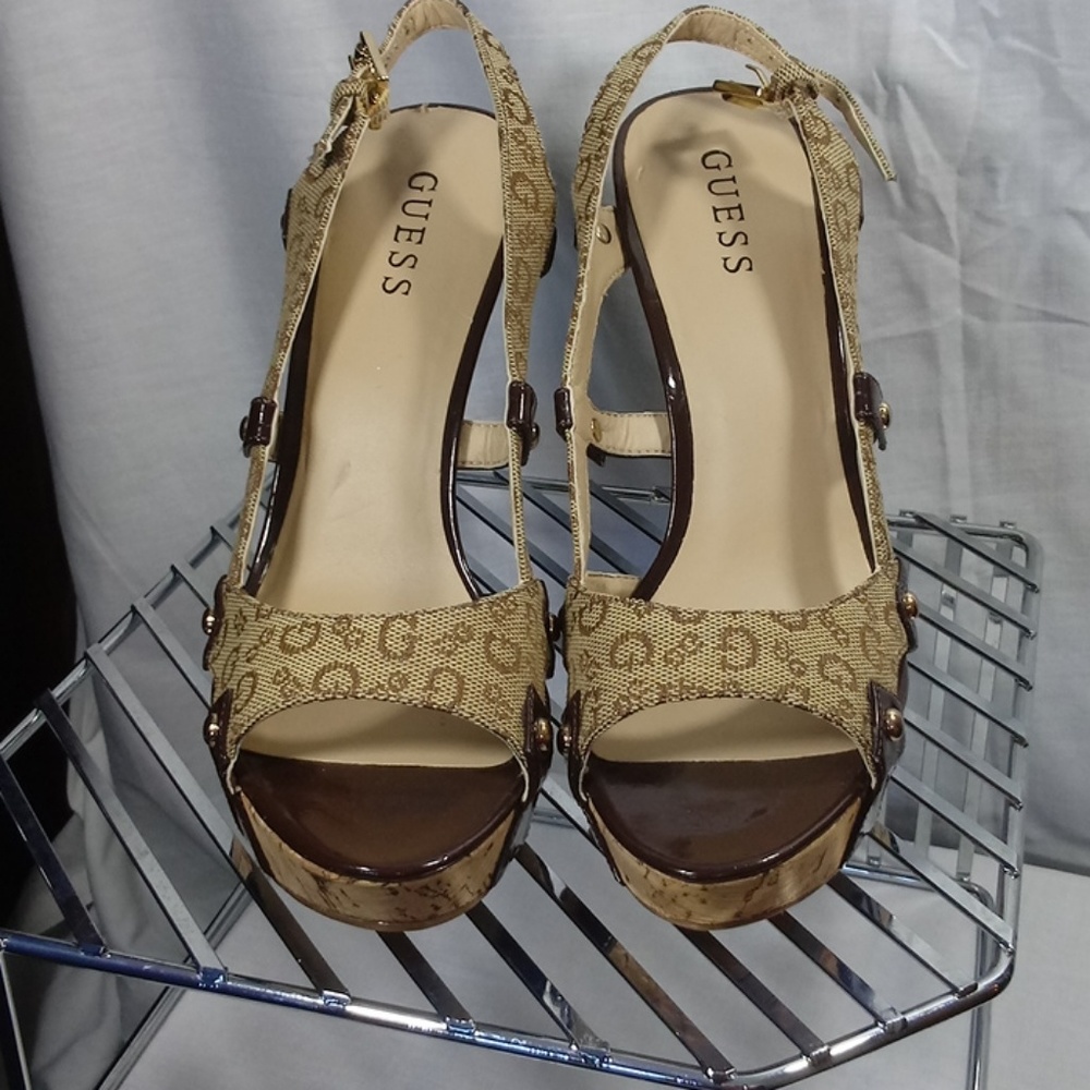 Guess open toe slingback - Picture 2 of 3
